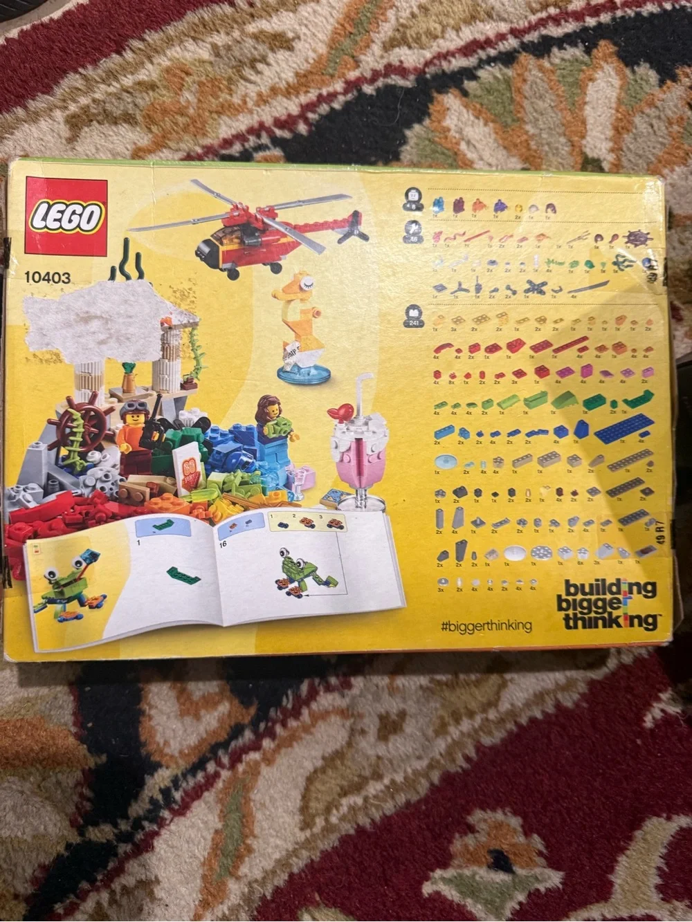 Lego 10403 Building Bigger Thinking World Fun new - Picture 2 of 3